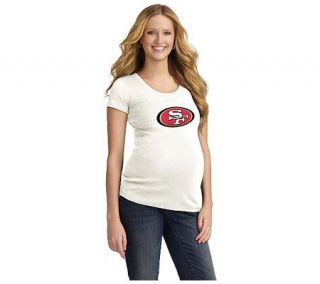 NFL San Francisco 49ers Womens Maternity T Shirt —