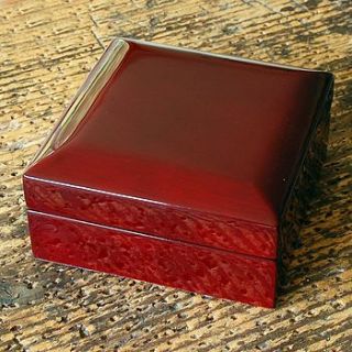 lacquered cufflink box by highland angel