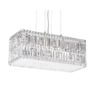 Schonbek Quantum Rectangular Down Light Kitchen Island Pendant