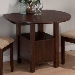 Shop Bedford Acacia Double Drop Leaf Table at the  Furniture Store