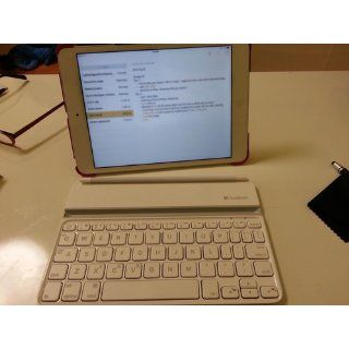 Logitech Ultrathin Keyboard Cover Mini for iPad mini   White Computers & Accessories