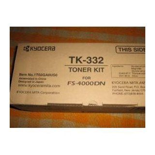 New Mita Kyocera TK 332 OEM Toner Kit Black Yields 20,000 Pages Electronics