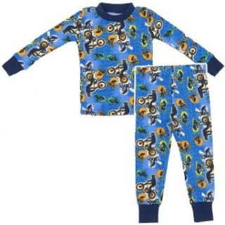 Agabang Motocross Organic Cotton Pajamas for Toddlers and Boys 6 Pajama Sets Clothing