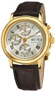 Stuhrling Prestige Men's 362.333K2 Prestige Swiss Made Automatic Valjoux 7750 Accolade Chrono Brown Watch Watches