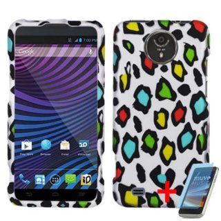 ZTE VITAL N9810 COLORFUL LEOPARD ANIMAL COVER SNAP ON HARD CASE +FREE SCREEN PROTECTOR from [ACCESSORY ARENA] Cell Phones & Accessories