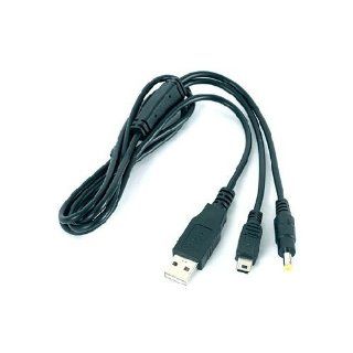 USB Sync and Charge 2in1 Cable for Sony PSP 1006 , PSP 1007 and PSP 1008 Video Games