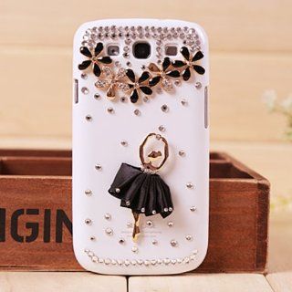 Bling Diamond Crystal Handmade Case Cover For Samsung Galaxy S3 I9300 I747 L710 T999 (BJD41 J 3) Cell Phones & Accessories