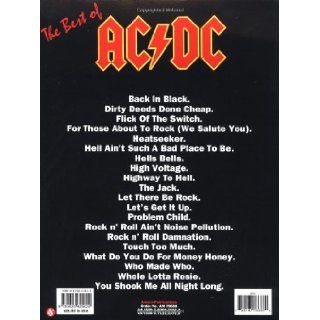 The Best of AC/DC Guitar Tab AC/DC, Askold Buk 9780825625824 Books