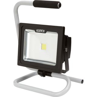 Klutch LED Portable Worklight — 30 Watts, 2,550 Lumens  Free Standing Work Lights
