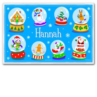 Olive Kids Cookies for Santa Personalized Kids Plate