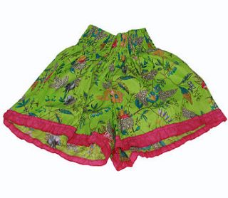 bright cotton shorts six by viva designs