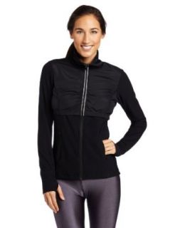 FreeMotion Women's Whisper Running/After Workout Jacket (Black,X Small) Clothing