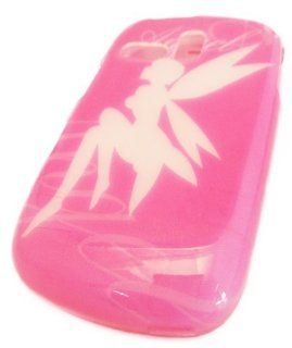 Samsung R355c Pink Angel Tinkerbell Fairy Gloss Smooth Hard Case Cover Skin Protector NET 10 Straight Talk Cell Phones & Accessories