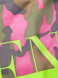 Valentino Garavani Camouflage Print Scarf