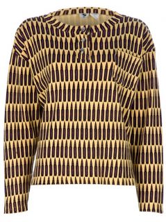 Stephen Sprouse Vintage Bullet print Blouse   House Of Liza