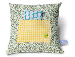 zing pocket pillow by pennine lavender