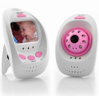 2.4GHz Wireless Mini 2.4 inch display Digital Baby Monitor + Camera   8 LED Lights Night Vision Range BM325D  Baby