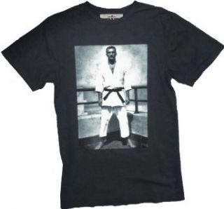 Roots of Fight Helio Gracie Photo T Shirt   2XL   Vintage Black at  Mens Clothing store Fashion T Shirts