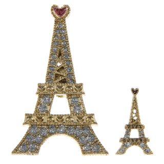 Betsey Johnson Eiffel Tower 2 peice Pin Set Betsey Johnson More Fashion Jewelry
