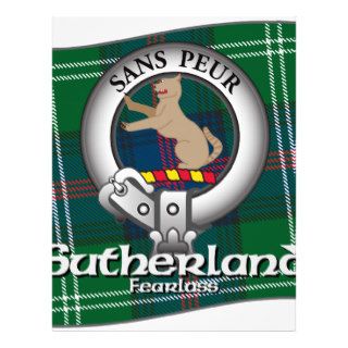 Sutherland Clan Personalized Letterhead