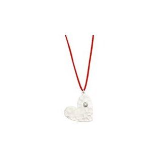 Sterling Silver heart with Cubic Zirconia necklace. This product is only for teenagers 13 and older. Pendant Necklaces Jewelry