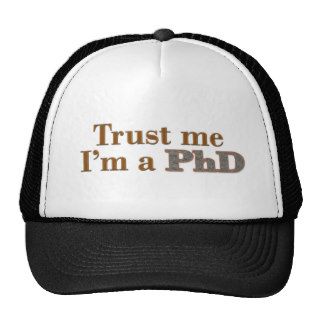 Trust me I'm a PHD Mesh Hat