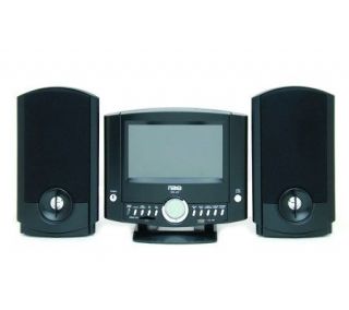 Naxa NDL 431 DVD Micro System w/Digital AM/FM Radio & USB/SD —
