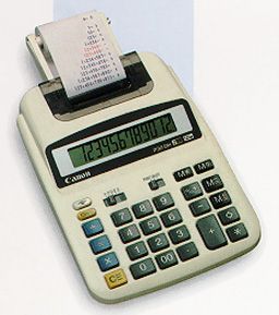Canon P32DH Electronic Printing Calculator    Almond —