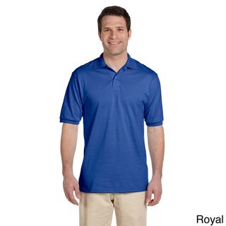 Jerzees Men's 50/50 SpotSheild Jersey Polo Shirt Golf Shirts