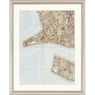 Paragon Plan of Venice by Unknown Architectural Art   21 x 17 (Set
