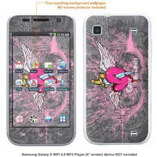 Protective Decal Skin Sticke for Samsung Galaxy S WIFI Player 4.0 Media player case cover GLXYsPLYER_4 367 Cell Phones & Accessories