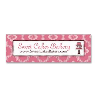 Sweet Cake Skinny Business Card