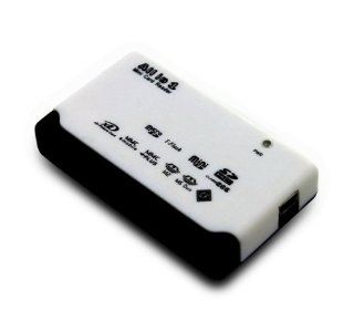 iMicro EXT 103C W External Card Reader with micro SD Card slot (White) Electronics