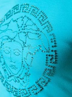 Versace Swarovski Medusa T shirt