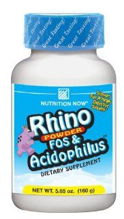 Rhino Powder Fos & Acidophilus, 5.65 Ounces Tub Health & Personal Care