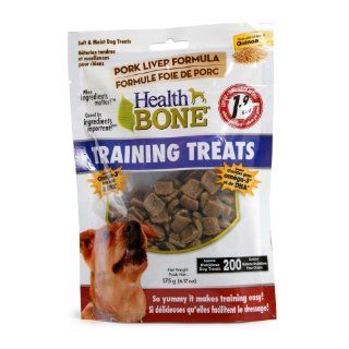 Omega Paw Health Bone Pork Liver Training Treats for Dogs, 6.17 oz  Pet Snack Treats 