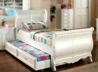 Twin Size Sleigh Bed   Childrens Bedroom Furniture
