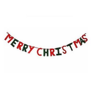 biome felt merry christmas banner 180x18cm by biome lifestyle