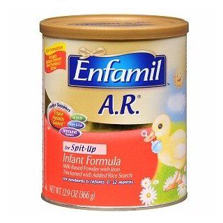 Enfamil A.R. Lipil Milk Based Infant Formula, Powder, 0 12 months 12.9 oz (366 g) Health & Personal Care