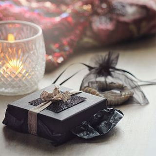 black spinel gemstone necklace by artique boutique