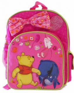 Winnie the Pooh Small Backpack   Winnie the Pooh Small School Bag (Pink) Clothing