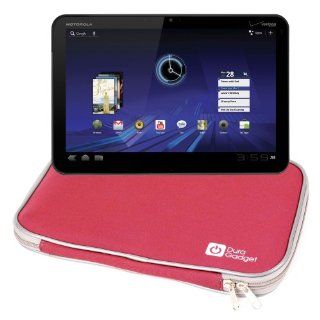 DURAGADGET Red Water And Impact Resistant Carry Case For Motorola Xoom 10.1 Inch Android Tablet Computers & Accessories