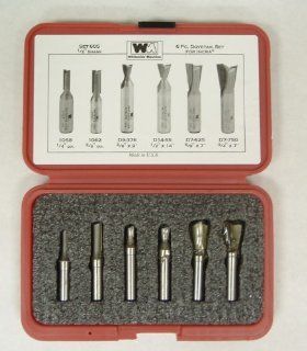 Whiteside Router Bits 605 Incra Set with 1/2 Inch Shank   Dovetail Router Bits  