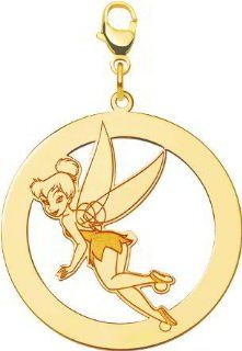 14K Gold Disney Tinker Bell Charm Jewelry Peter Pan Jewelry