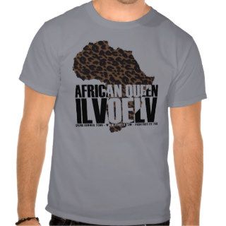I LVOE LV African Queen T Shirt