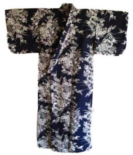 Cotton Kimono with Flower Design #TK378 Clothing