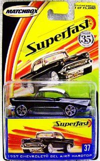Matchbox Superfast 35th Anniversary Limited Edition 1957 Chevrolet Bel Air Hardtop #37 with Collectors Box Toys & Games