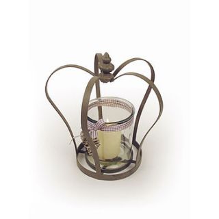 crown tea light holder by little red heart