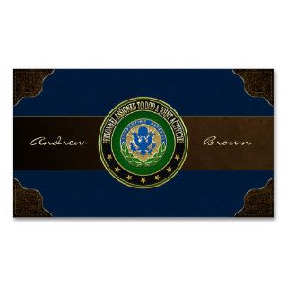 [154] DOD & Joint Activities DUI Special Edition Business Card