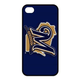 Milwaukee Brewers Case for Iphone 4 iphone 4s sportsIPHONE4 9100462 Cell Phones & Accessories